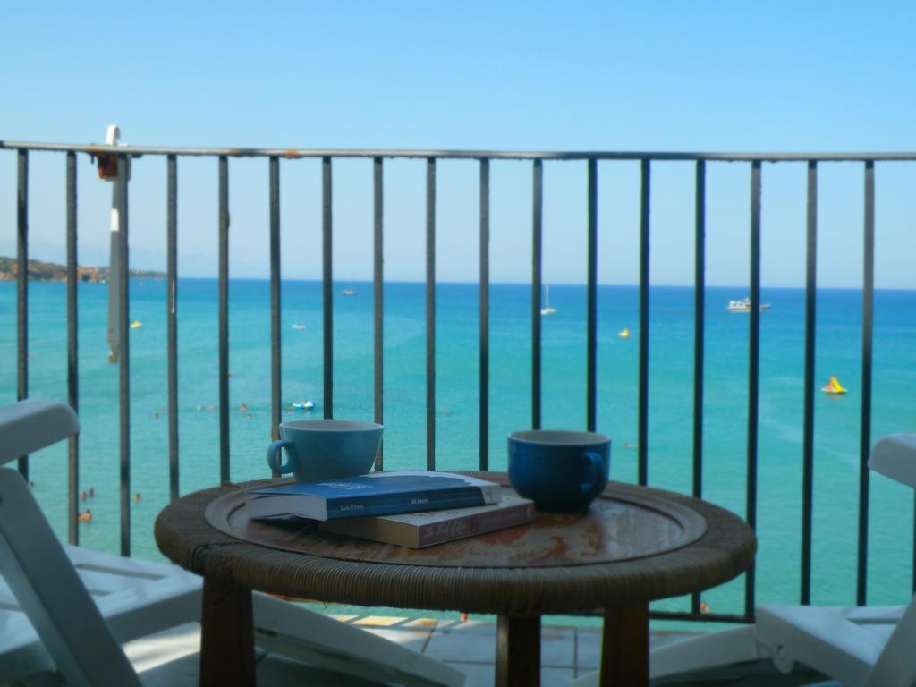 A Charming Studio Apartment With Terrace Overlooking The Sea Cefalù Exteriér fotografie